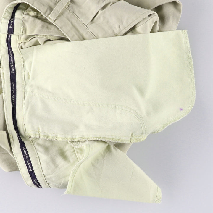 Ralph Lauren Polo Ralph Lauren Two-pleat Chino Pants for Men, W35 cotton Beige type Vintage Second Hand