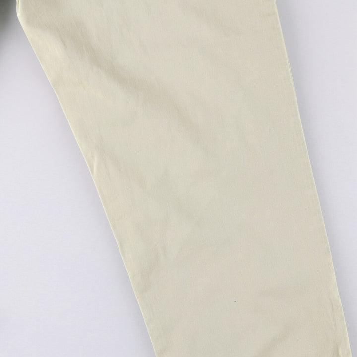 Ralph Lauren Polo Ralph Lauren Two-pleat Chino Pants for Men, W35 cotton Beige type Vintage Second Hand