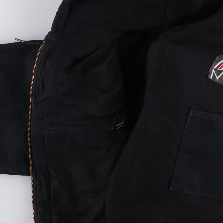 Carhartt Active Jacket Duck Full Zip Parka Made in USA Men's XL cotton black type Vintage Second Hand