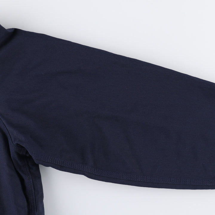 Carhartt Active Jacket Duck Full Zip Parka Made in USA Men's L size cotton navy blue type Vintage Second Hand