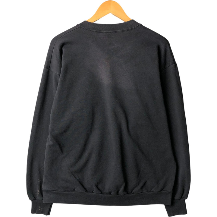 Vintage 90'S Mickey Mouse character sweatshirt, Made in USA, Men's XL cotton black type Vintage Second Hand