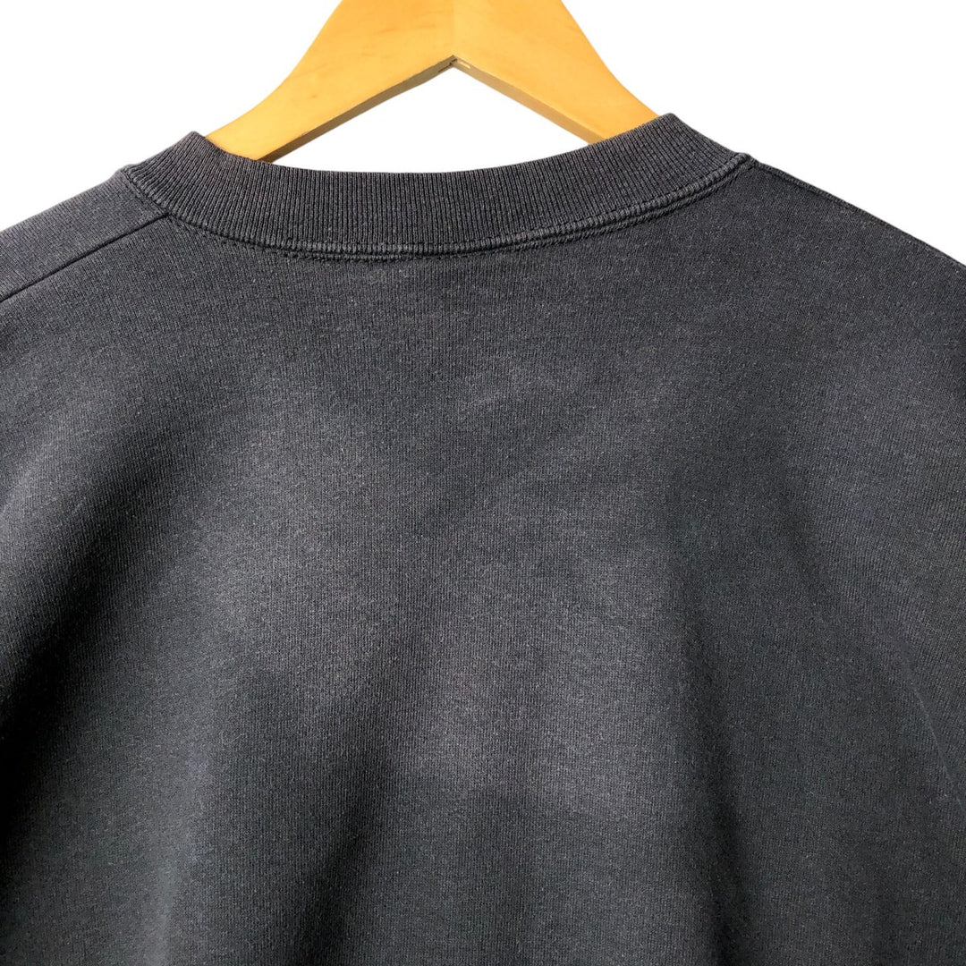 Vintage 90'S Mickey Mouse character sweatshirt, Made in USA, Men's XL cotton black type Vintage Second Hand