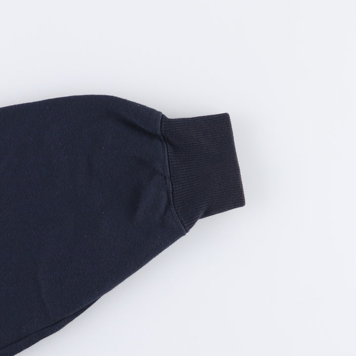 Reebok Sweat Pullover Hoodie, Men's Size M cotton navy blue type Vintage Second Hand