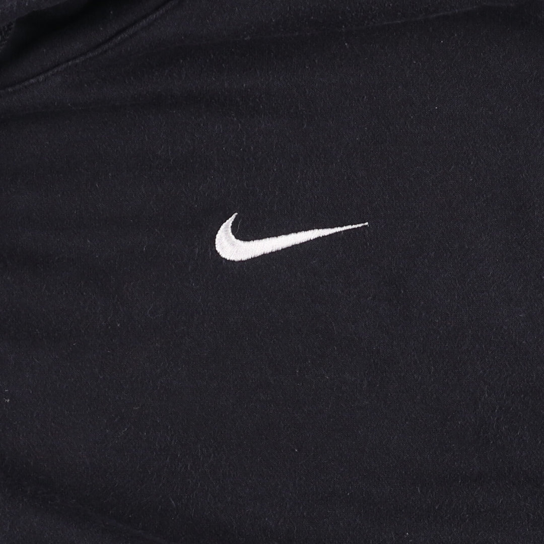 Nike Sweat Pullover Hoodie, Men's Size L cotton black type Vintage Second Hand