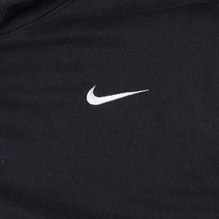 Nike Sweat Pullover Hoodie, Men's Size L cotton black type Vintage Second Hand
