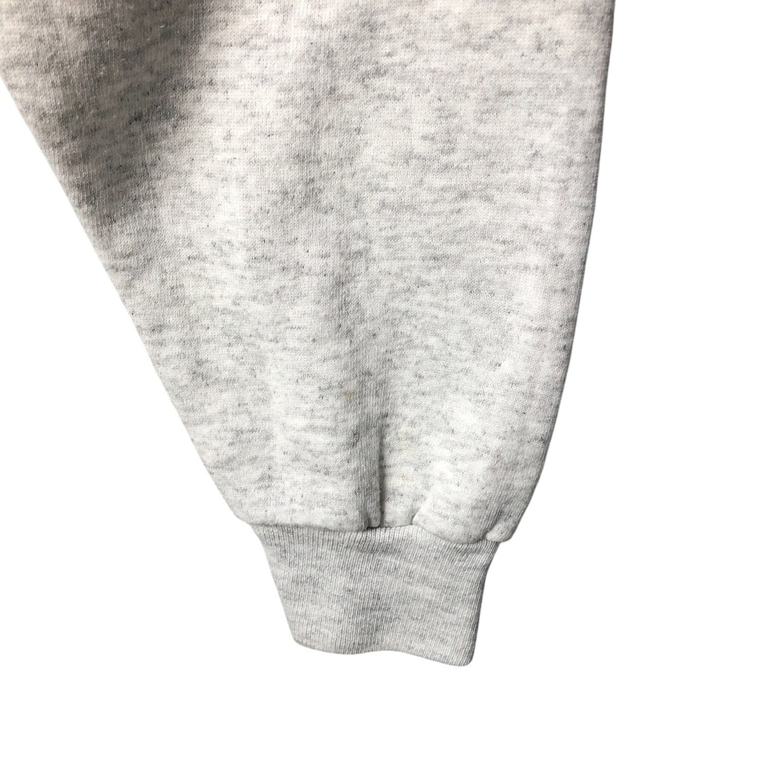 Vintage 90'S SANTEE Home Improvement printed sweatshirt, made in the USA, size L, men's polyester gray type Vintage Second Hand