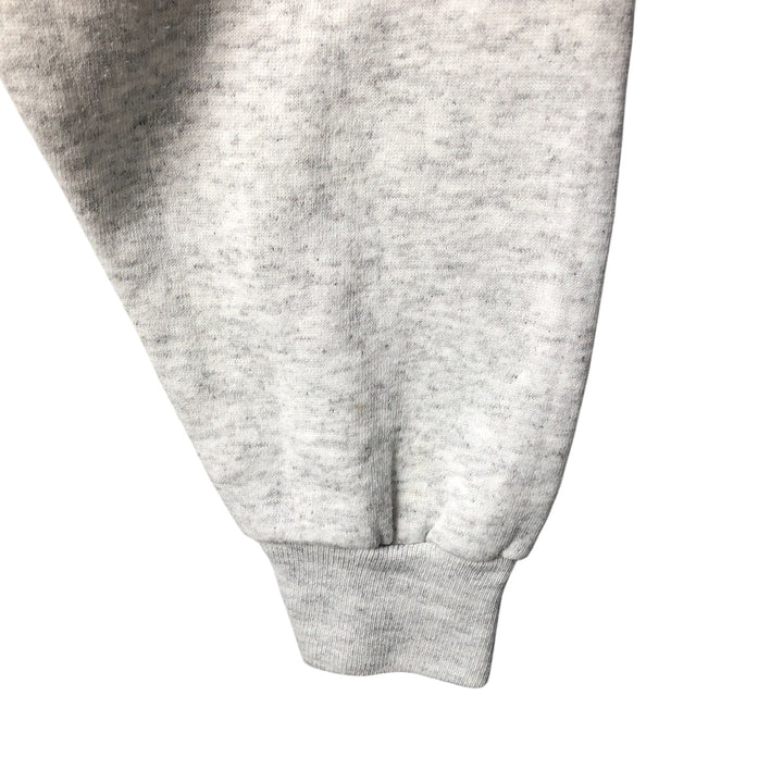 Vintage 90'S SANTEE Home Improvement printed sweatshirt, made in the USA, size L, men's polyester gray type Vintage Second Hand