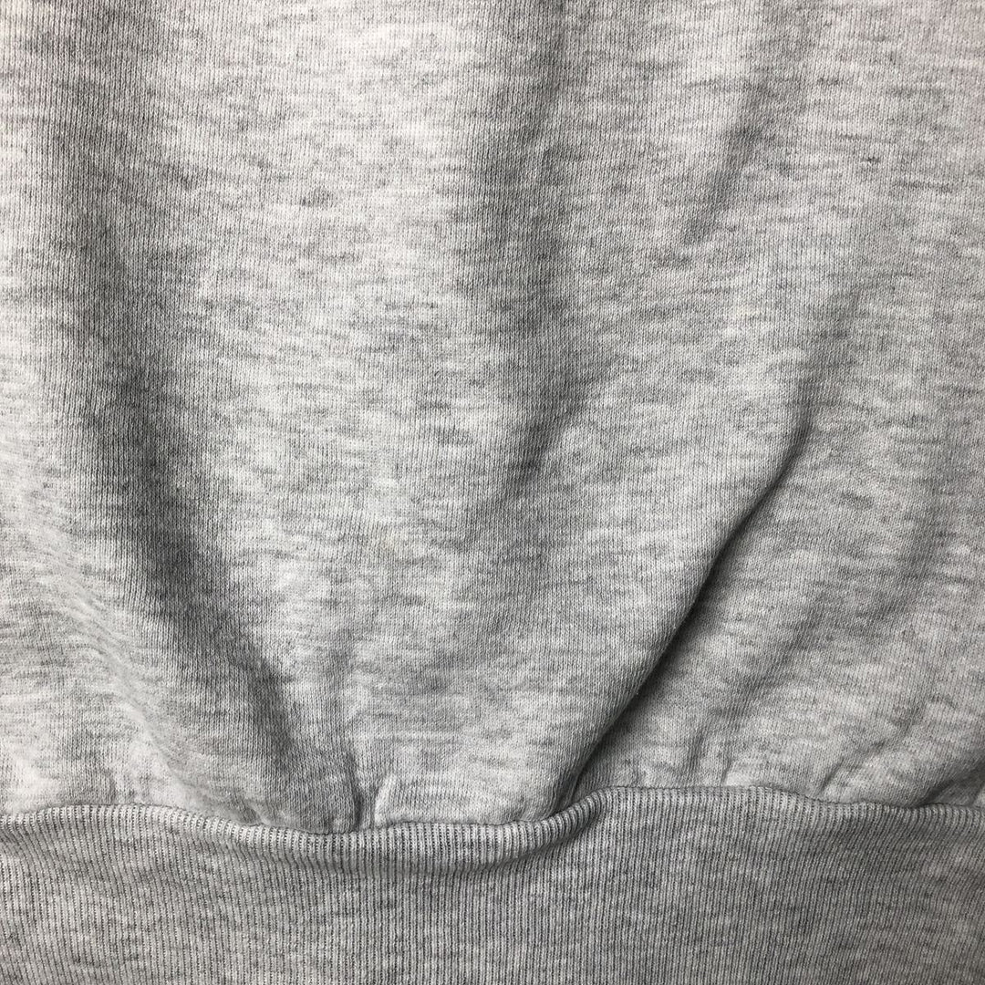 Vintage 80s-90'S Jerzees printed sweatshirt, sweatshirt, made in USA, men's XL size cotton gray type Vintage Second Hand