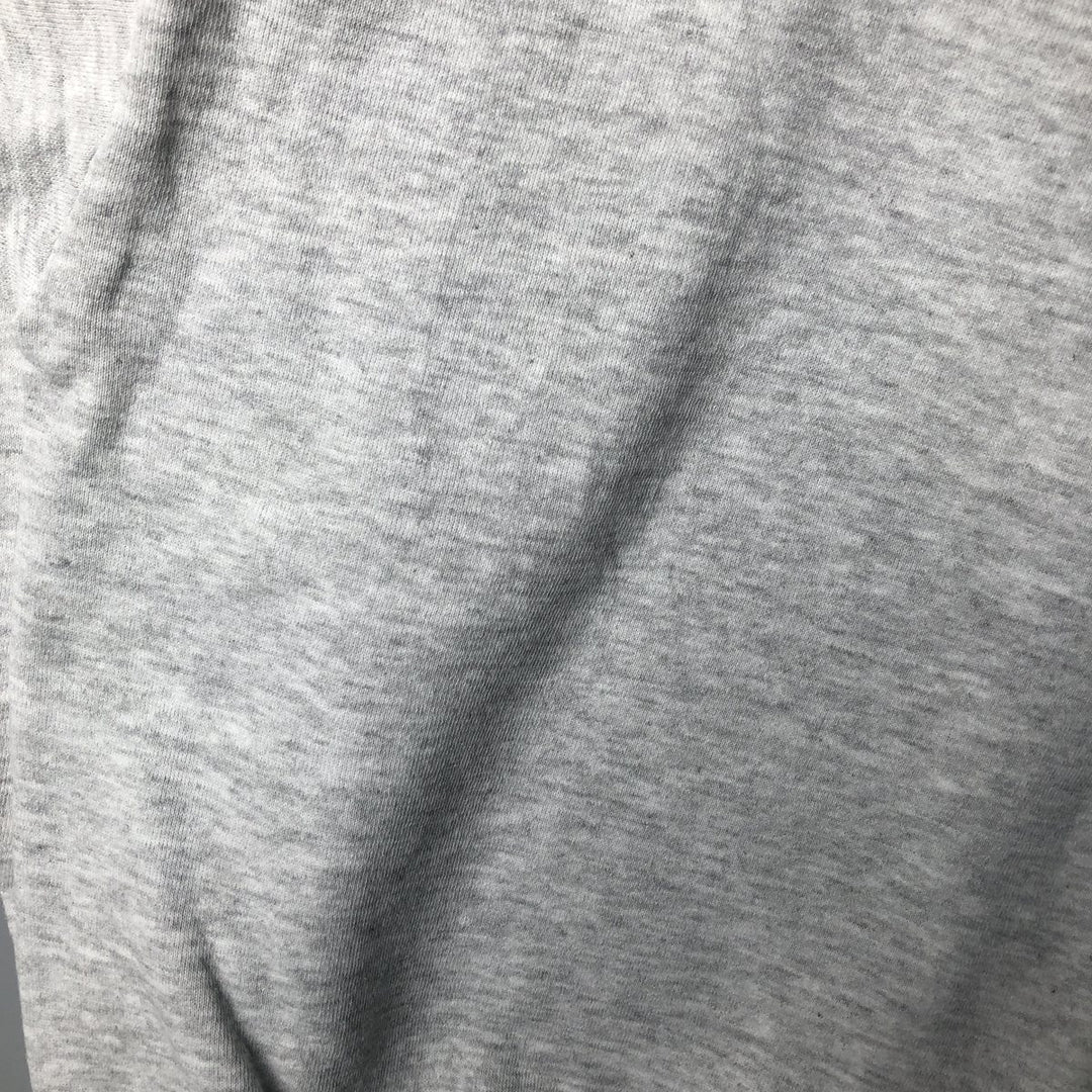 Vintage 80s-90'S Jerzees printed sweatshirt, sweatshirt, made in USA, men's XL size cotton gray type Vintage Second Hand