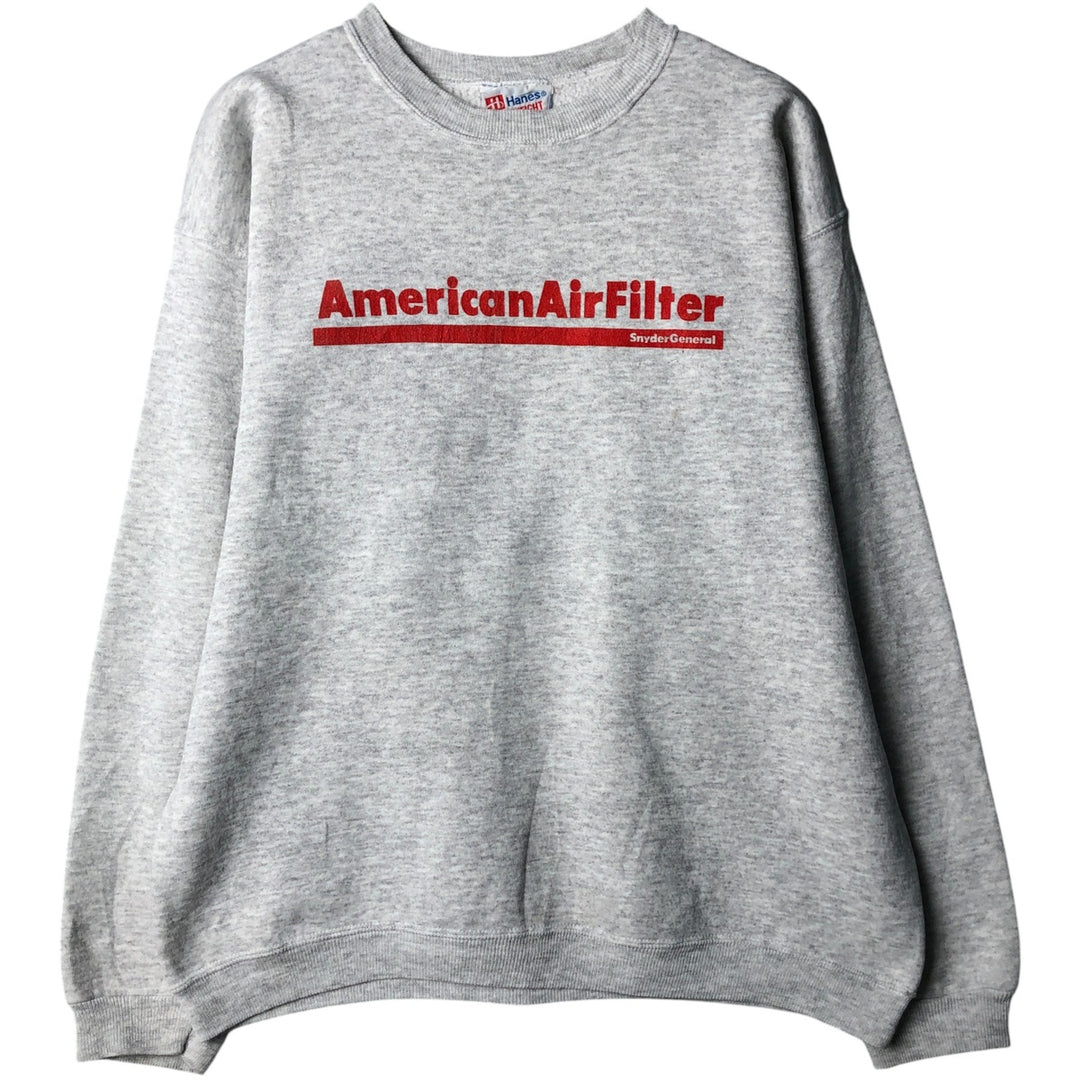 Hanes HEAVYWEIGHT 50 cotton gray type Vintage Second Hand