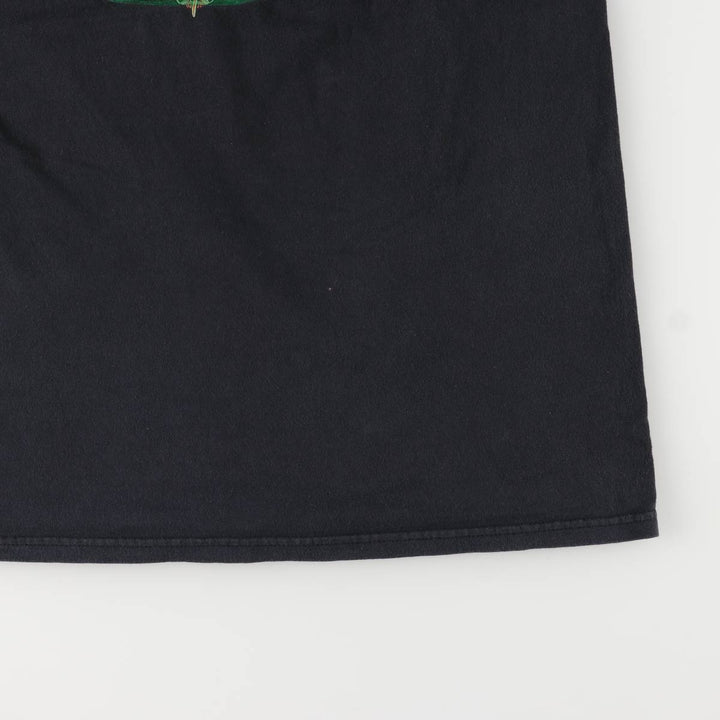 IN-N-OUT BURGER In-and-Out Burger Advertising T-shirt, Men's L size cotton black type Vintage Second Hand