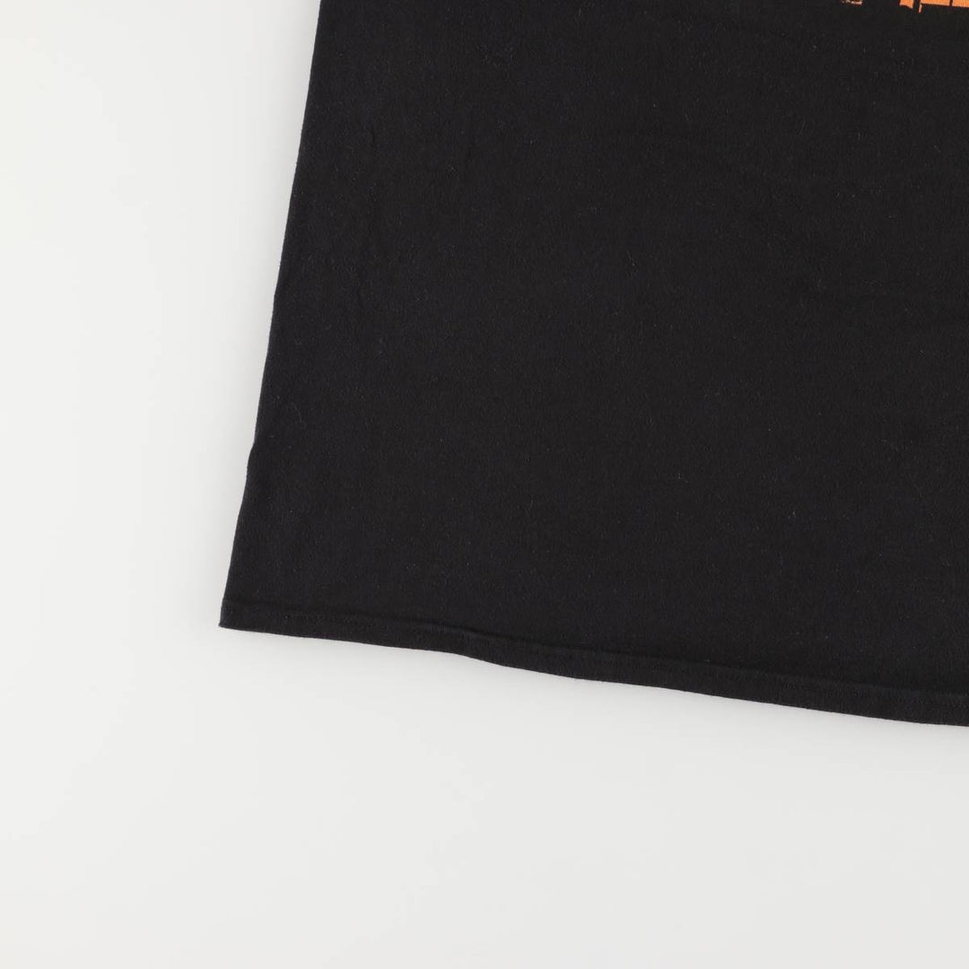 IN-N-OUT BURGER In-and-Out Burger Advertising T-shirt, Men's L size cotton black type Vintage Second Hand