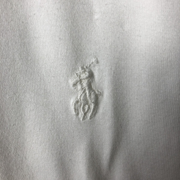 Ralph Lauren POLO by Ralph Lauren Sweat Full Zip Hoodie Men's L size cotton white type Vintage Second Hand