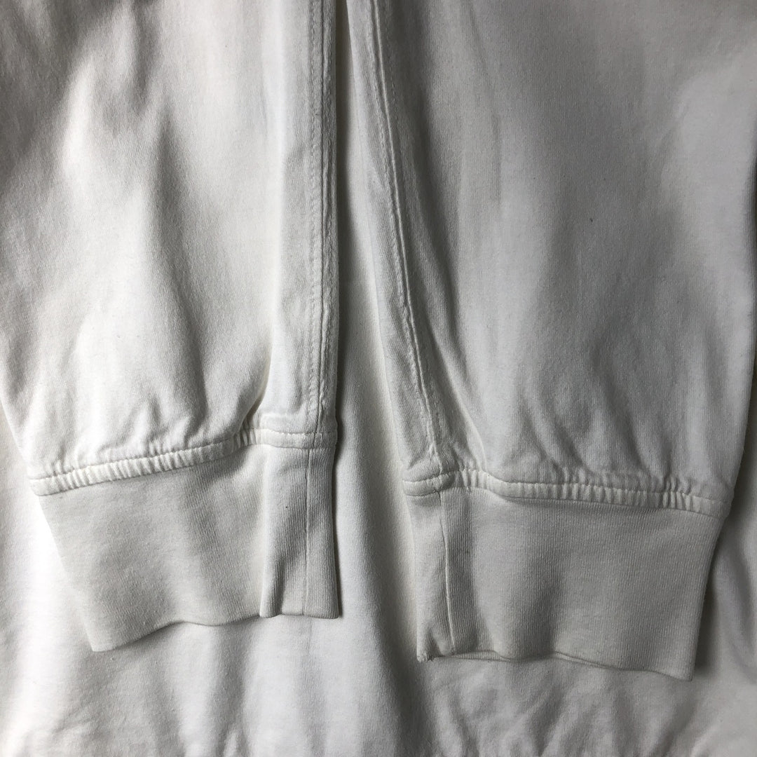 Ralph Lauren POLO by Ralph Lauren Sweat Full Zip Hoodie Men's L size cotton white type Vintage Second Hand