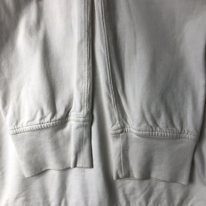 Ralph Lauren POLO by Ralph Lauren Sweat Full Zip Hoodie Men's L size cotton white type Vintage Second Hand