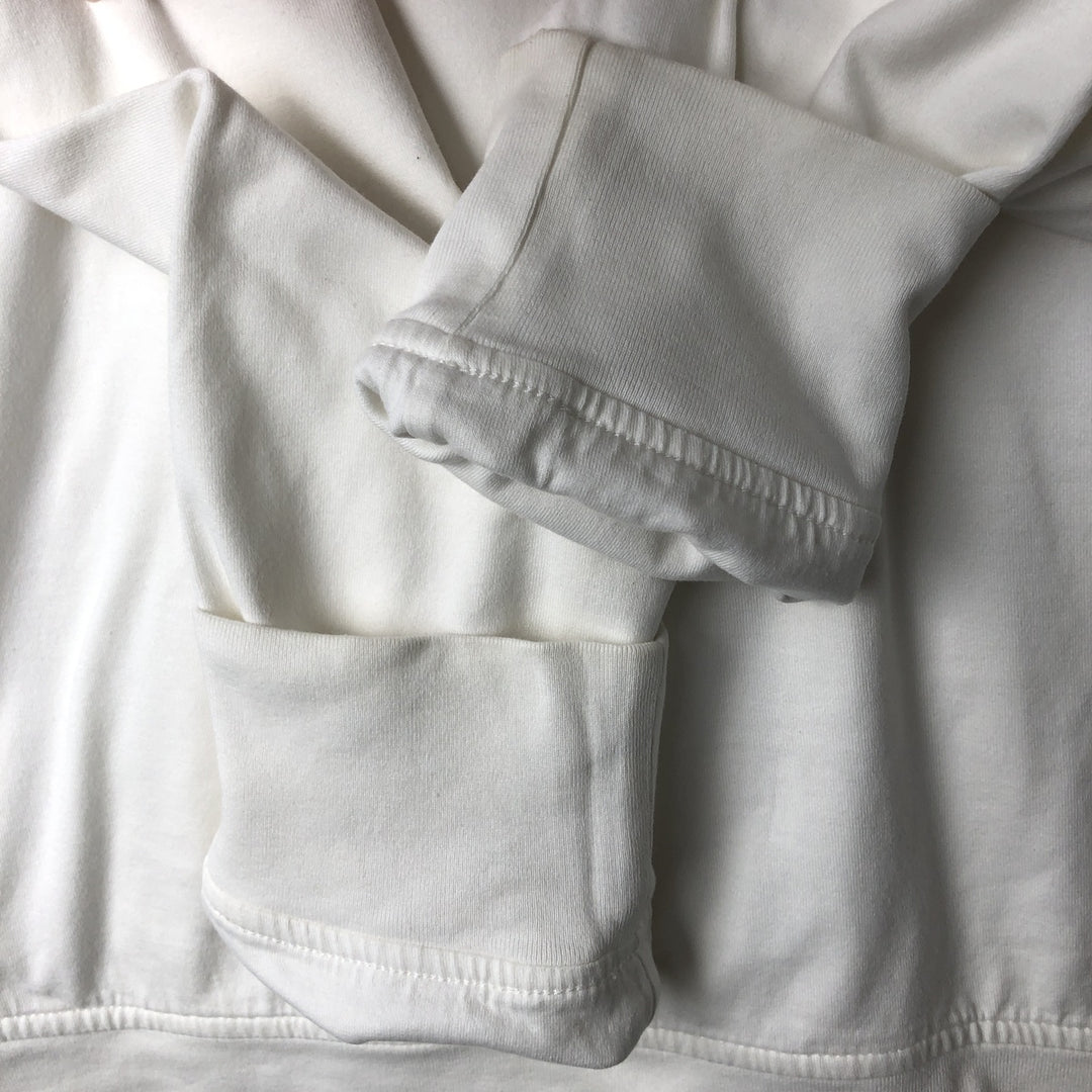 Ralph Lauren POLO by Ralph Lauren Sweat Full Zip Hoodie Men's L size cotton white type Vintage Second Hand