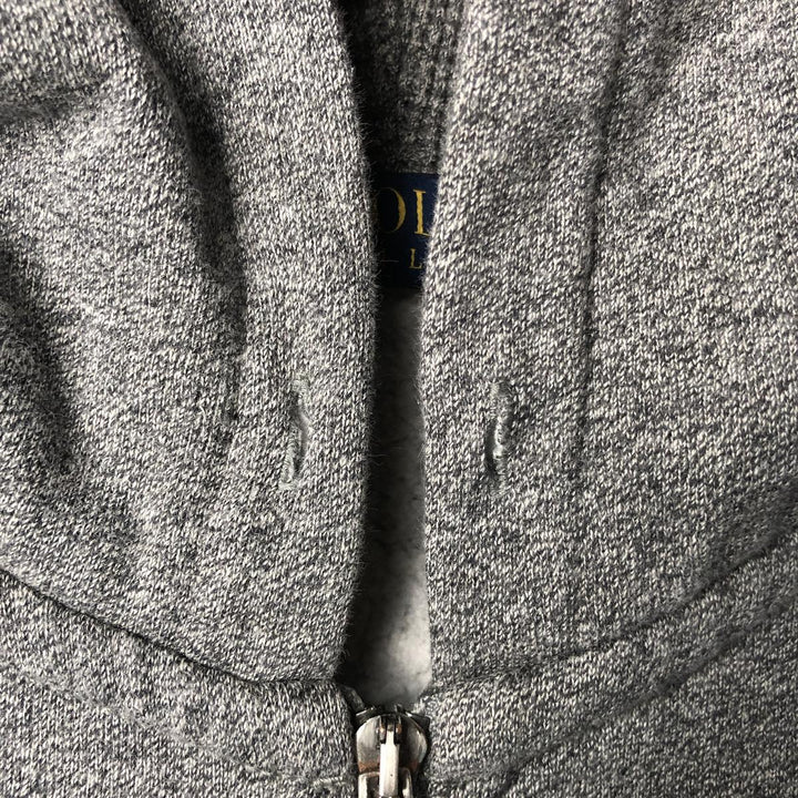 Ralph Lauren POLO RALPH LAUREN Sweat Full Zip Hoodie Men's XL cotton Charcoal Vintage Second Hand