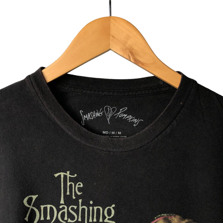 THE SMASHING PUMPKINS Smashing Pumpkins Band T-shirt Band T Men's M equivalent cotton black type Vintage Second Hand