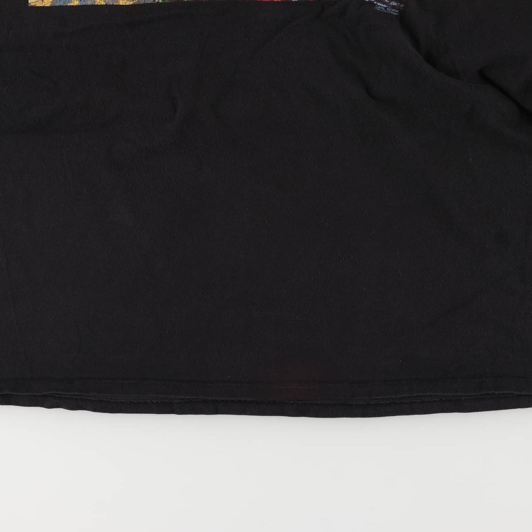 IN-N-OUT BURGER In-N-Out Burger Advertising T-shirt Made in USA Men's XL size cotton black type Vintage Second Hand