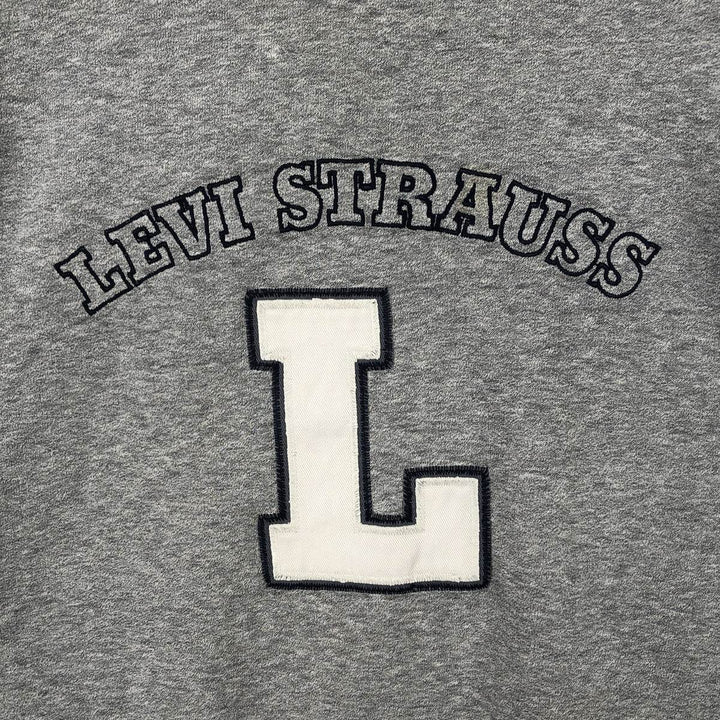 Levi's sweatshirt, men's size M cotton gray type Vintage Second Hand