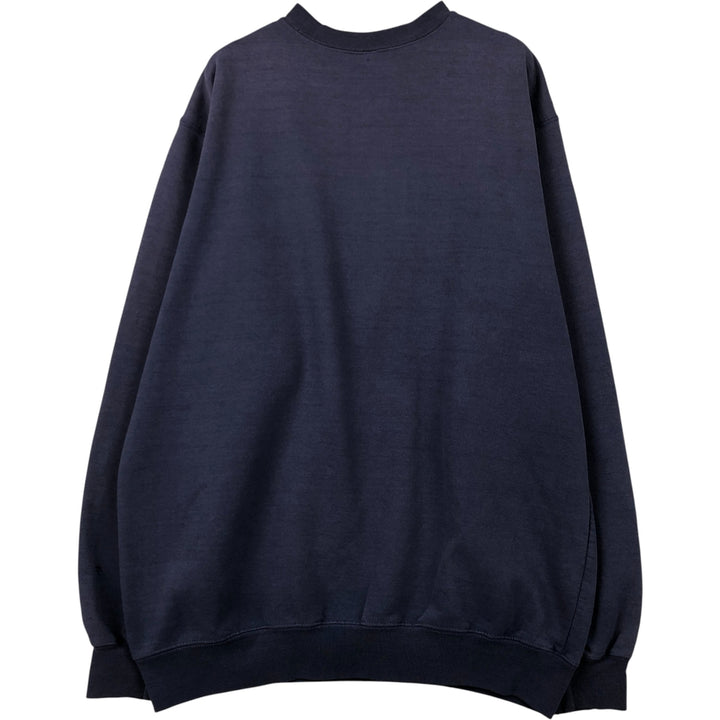 Carhartt One Point Logo Sweatshirt, Men's Size L cotton Navy blue Vintage Second Hand