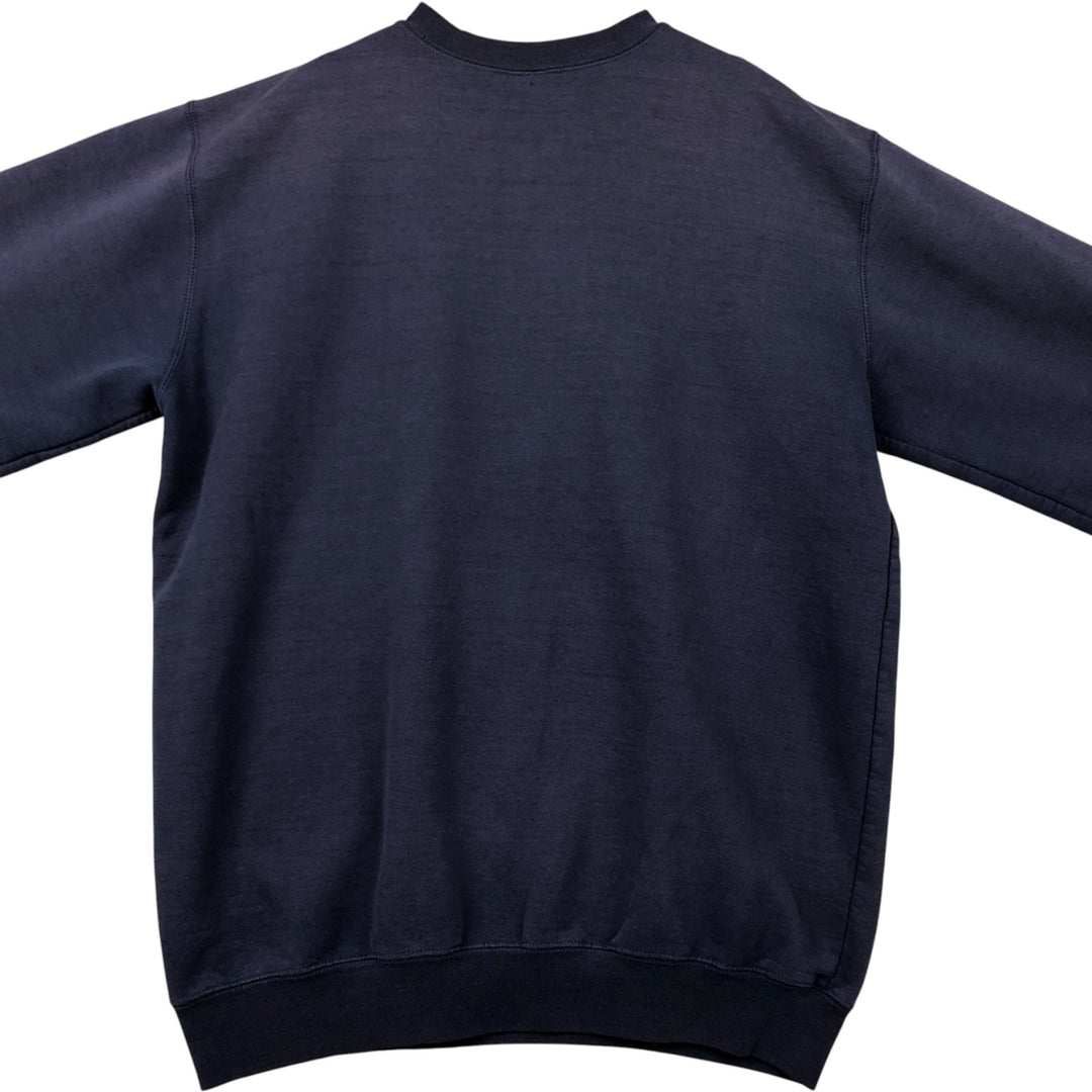 Carhartt One Point Logo Sweatshirt, Men's Size L cotton Navy blue Vintage Second Hand