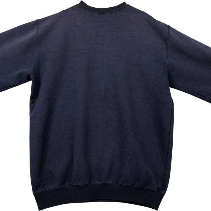 Carhartt One Point Logo Sweatshirt, Men's Size L cotton Navy blue Vintage Second Hand