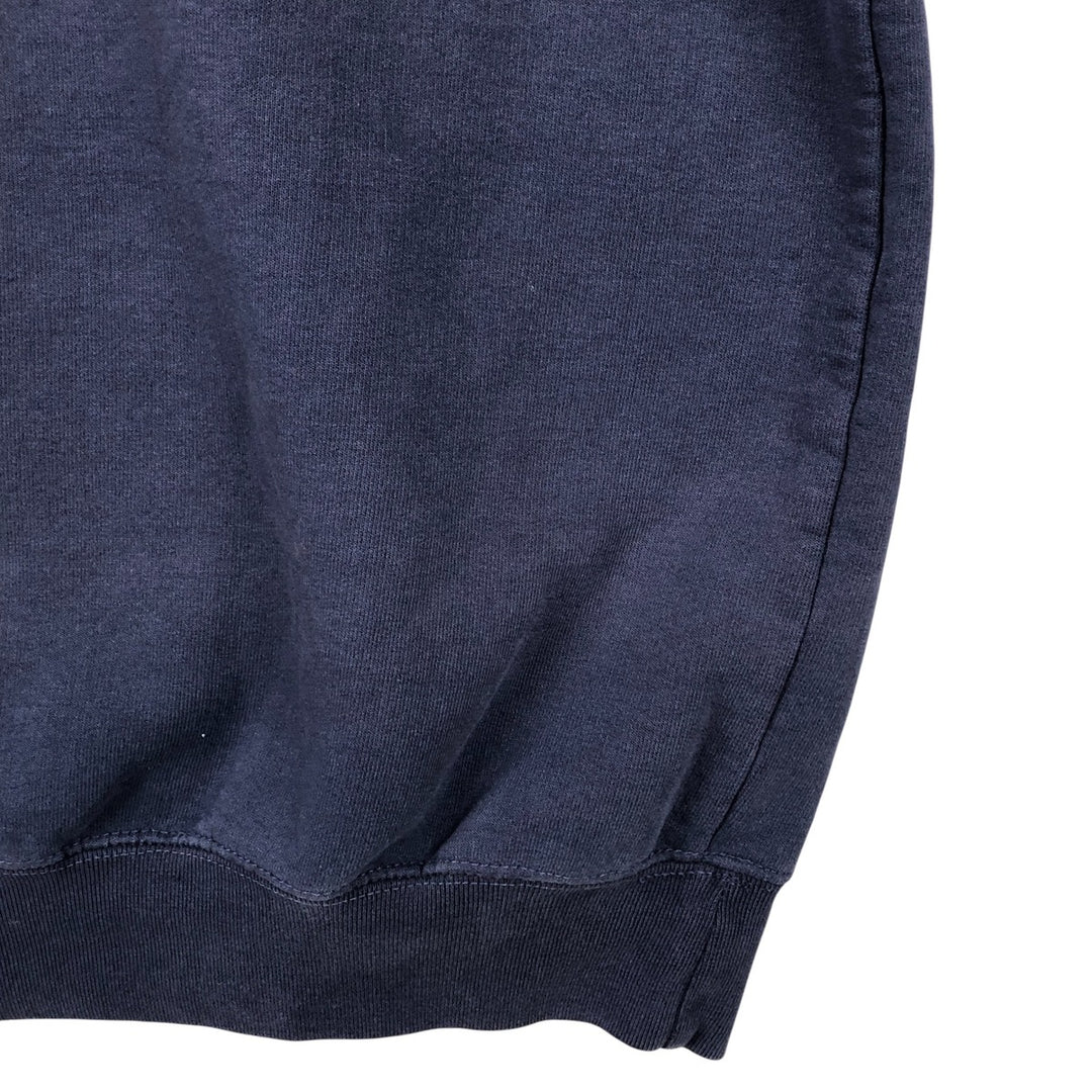 Carhartt One Point Logo Sweatshirt, Men's Size L cotton Navy blue Vintage Second Hand