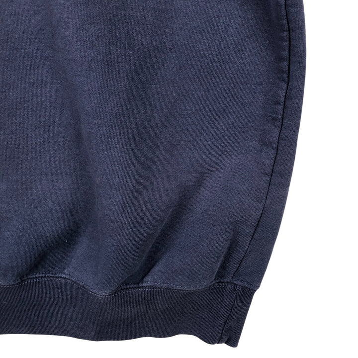 Carhartt One Point Logo Sweatshirt, Men's Size L cotton Navy blue Vintage Second Hand