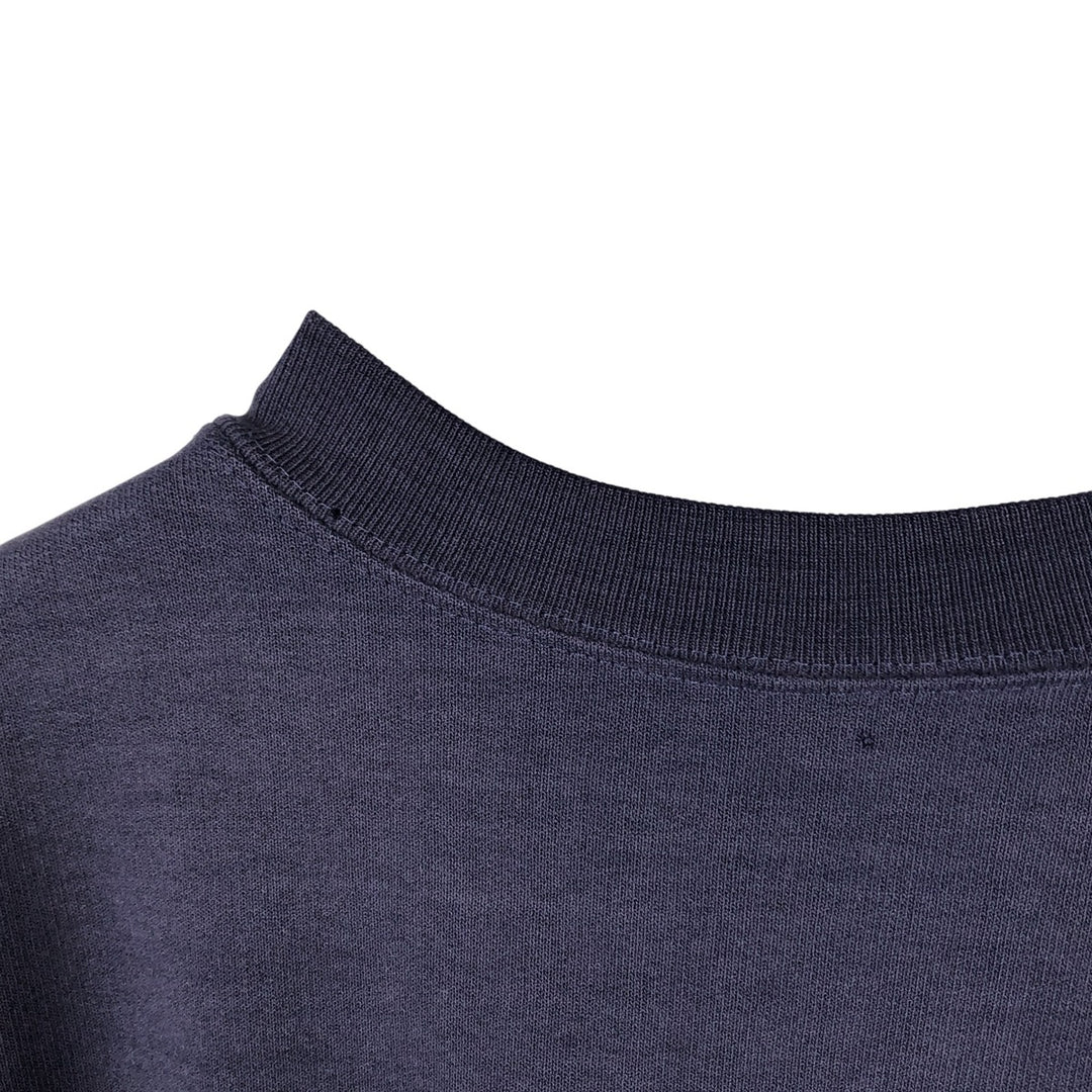 Carhartt One Point Logo Sweatshirt, Men's Size L cotton Navy blue Vintage Second Hand