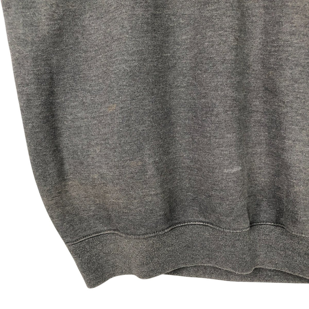 Carhartt sweatshirt, men's size L cotton Charcoal Vintage Second Hand