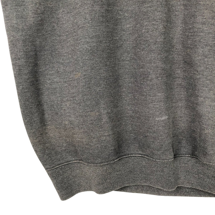 Carhartt sweatshirt, men's size L cotton Charcoal Vintage Second Hand