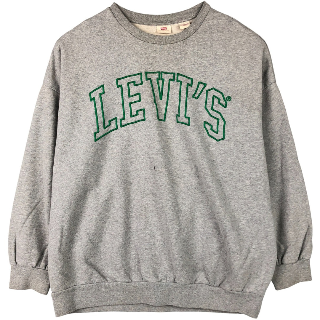 Levi's sweatshirt, men's size S cotton gray type Vintage Second Hand