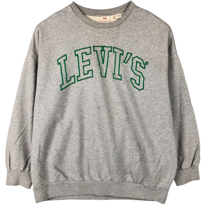 Levi's sweatshirt, men's size S cotton gray type Vintage Second Hand