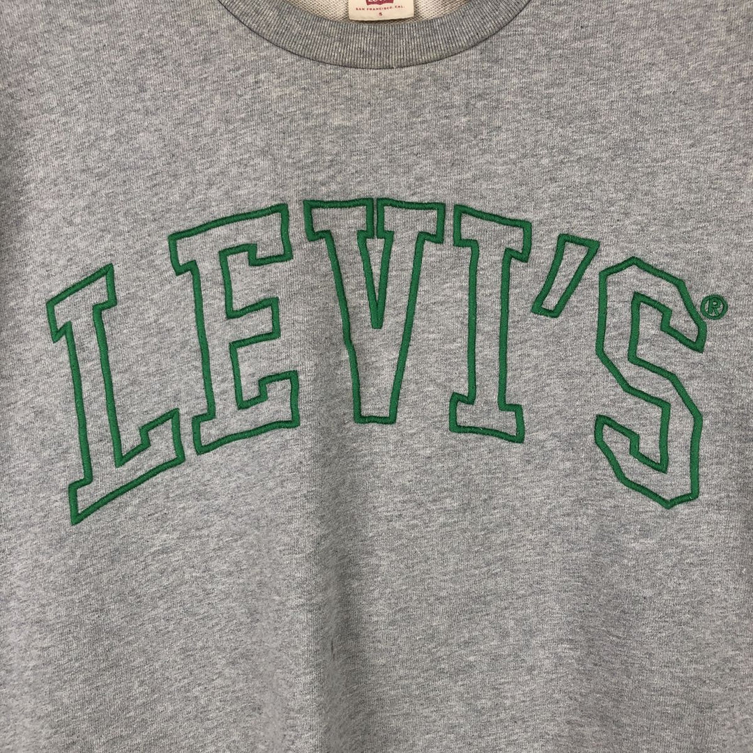 Levi's sweatshirt, men's size S cotton gray type Vintage Second Hand