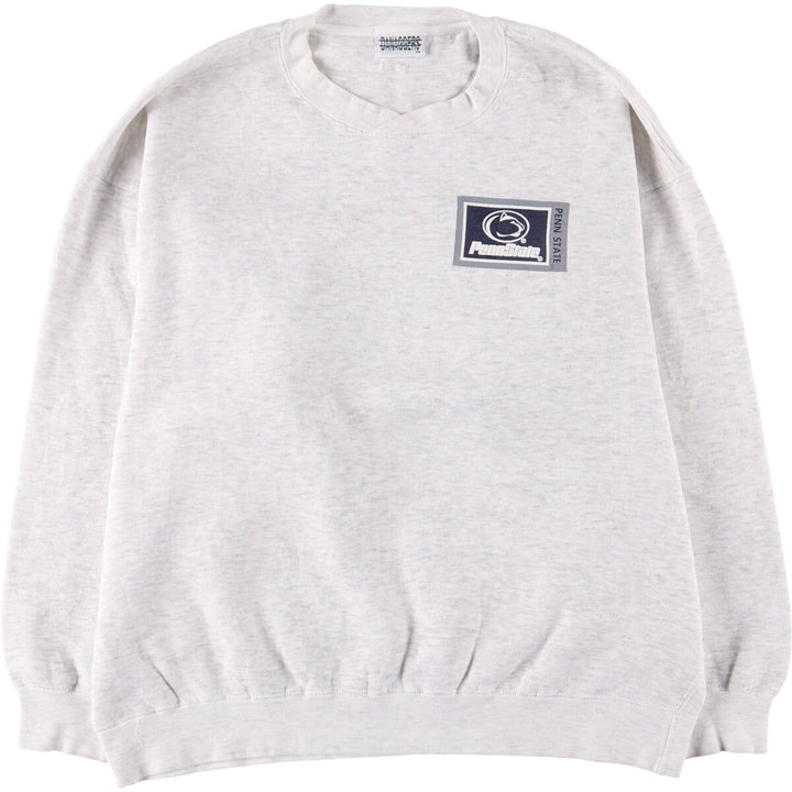 Vintage DANAGGERS PENN STATE Pennsylvania State University College Sweatshirt, Men's Size XL polyester white type Vintage Second Hand