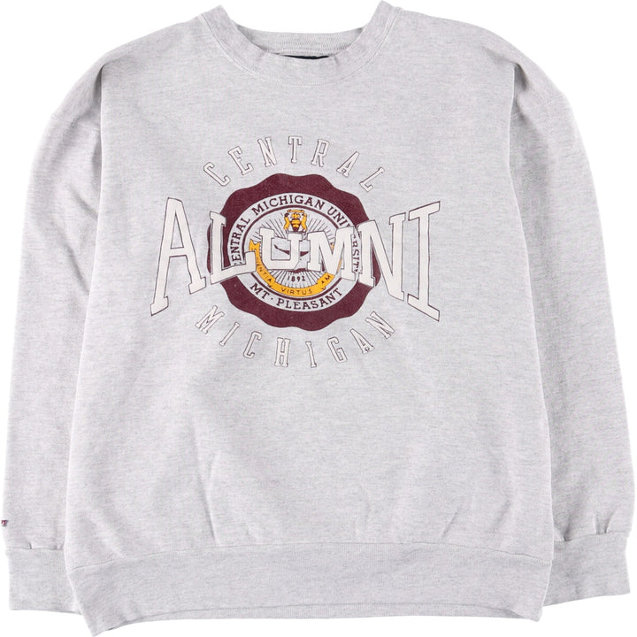 Jansport College Sweatshirt, Made in USA, Men's Size L cotton white type Vintage Second Hand