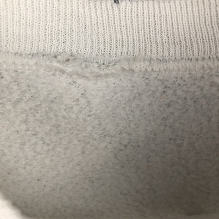 Men's college sweatshirt (size L) unclear white type Vintage Second Hand