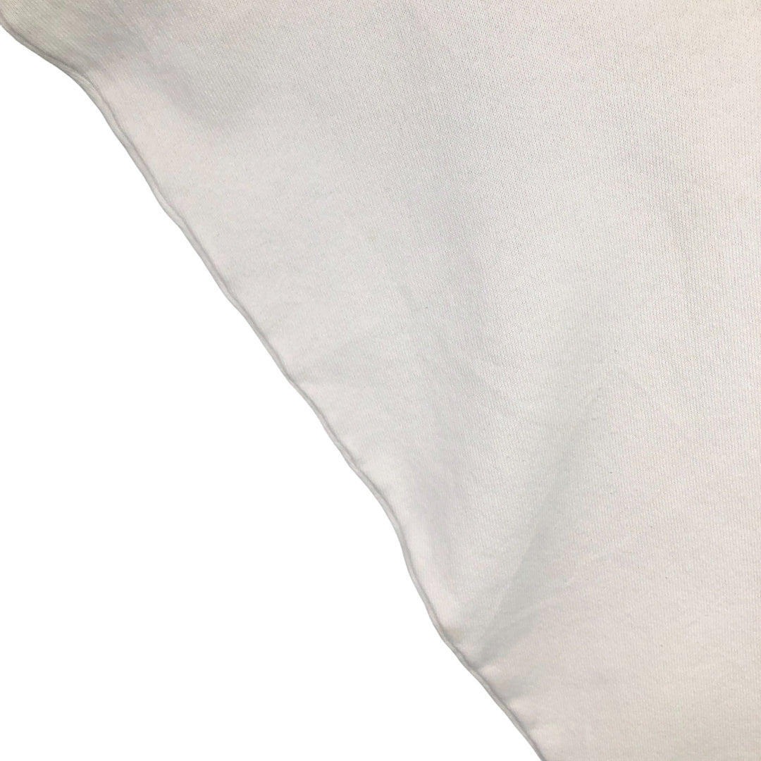 Men's college sweatshirt (size L) unclear white type Vintage Second Hand