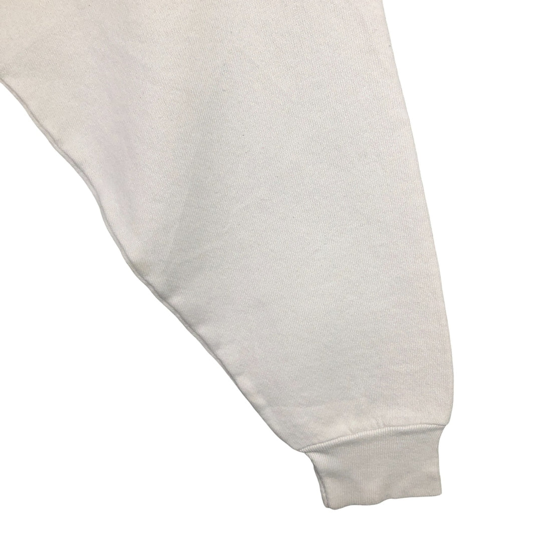 Men's college sweatshirt (size L) unclear white type Vintage Second Hand