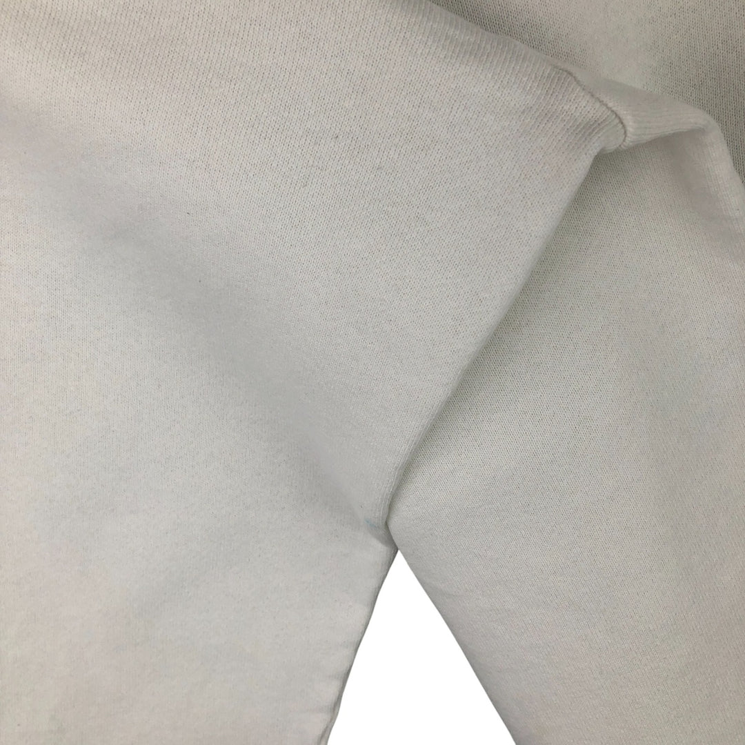 Men's college sweatshirt (size L) unclear white type Vintage Second Hand