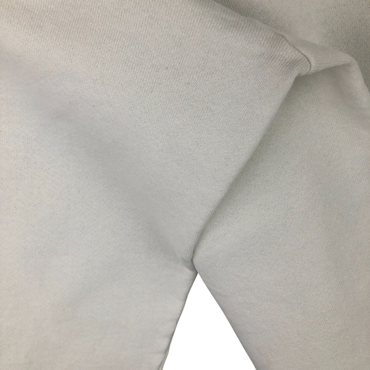Men's college sweatshirt (size L) unclear white type Vintage Second Hand