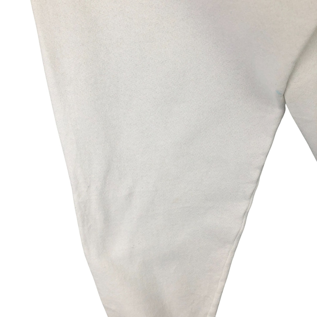 Men's college sweatshirt (size L) unclear white type Vintage Second Hand