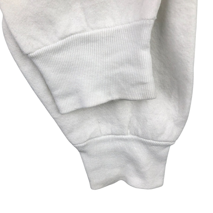 Men's college sweatshirt (size L) unclear white type Vintage Second Hand