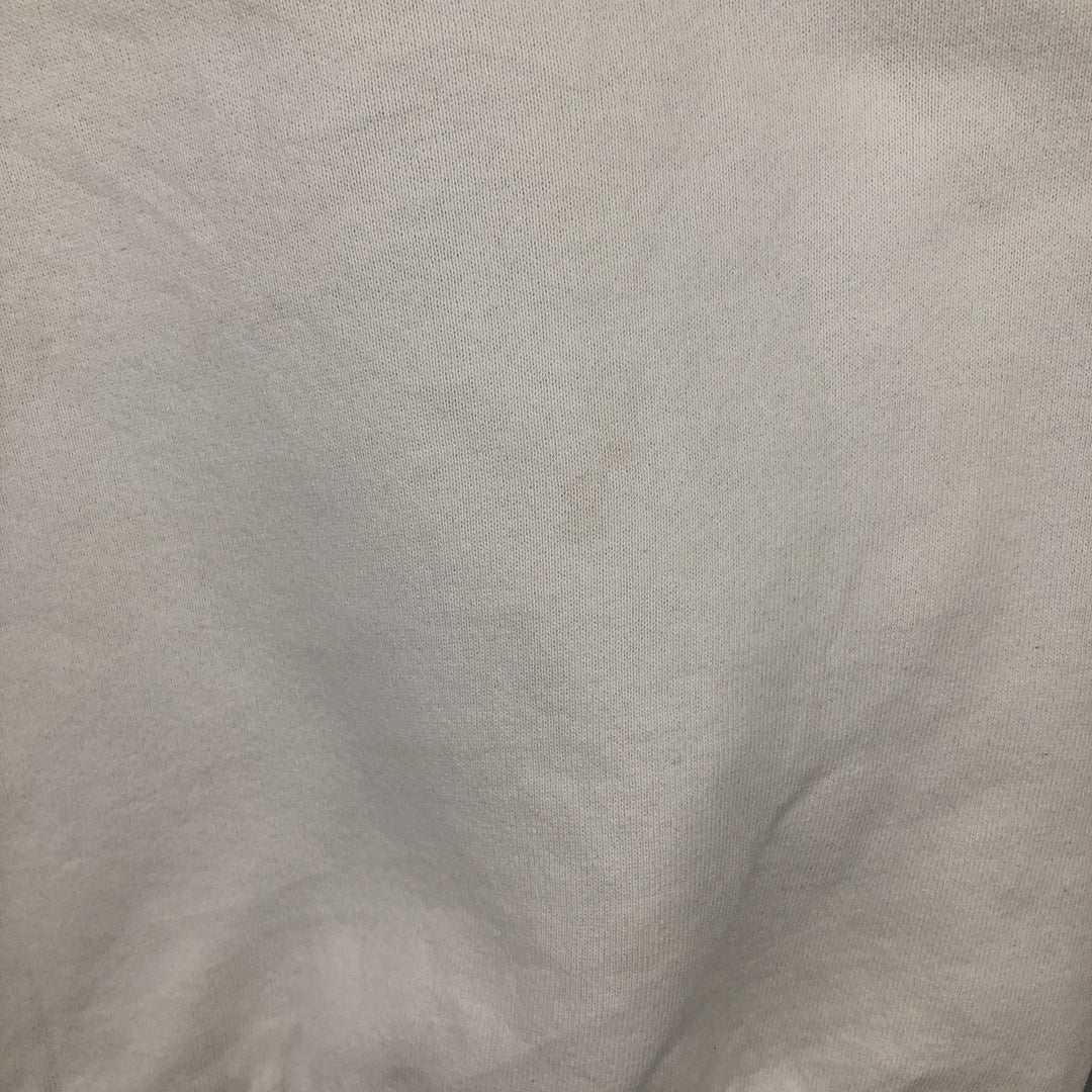 Men's college sweatshirt (size L) unclear white type Vintage Second Hand