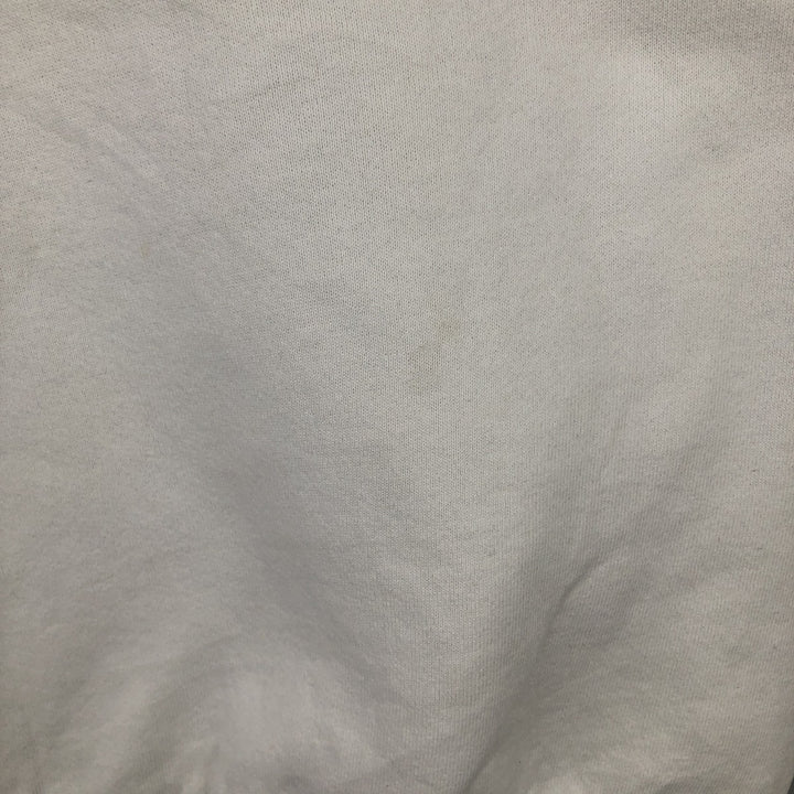 Men's college sweatshirt (size L) unclear white type Vintage Second Hand