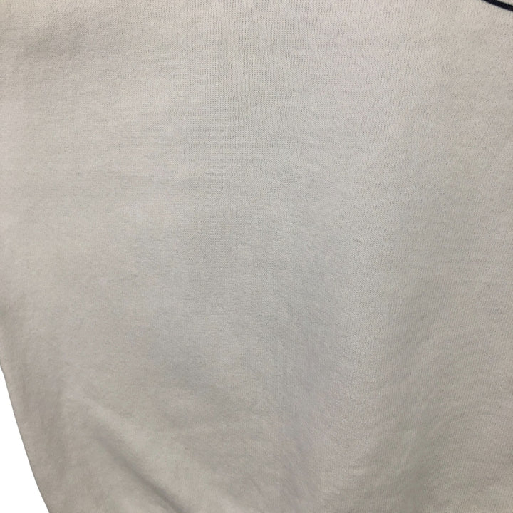 Men's college sweatshirt (size L) unclear white type Vintage Second Hand