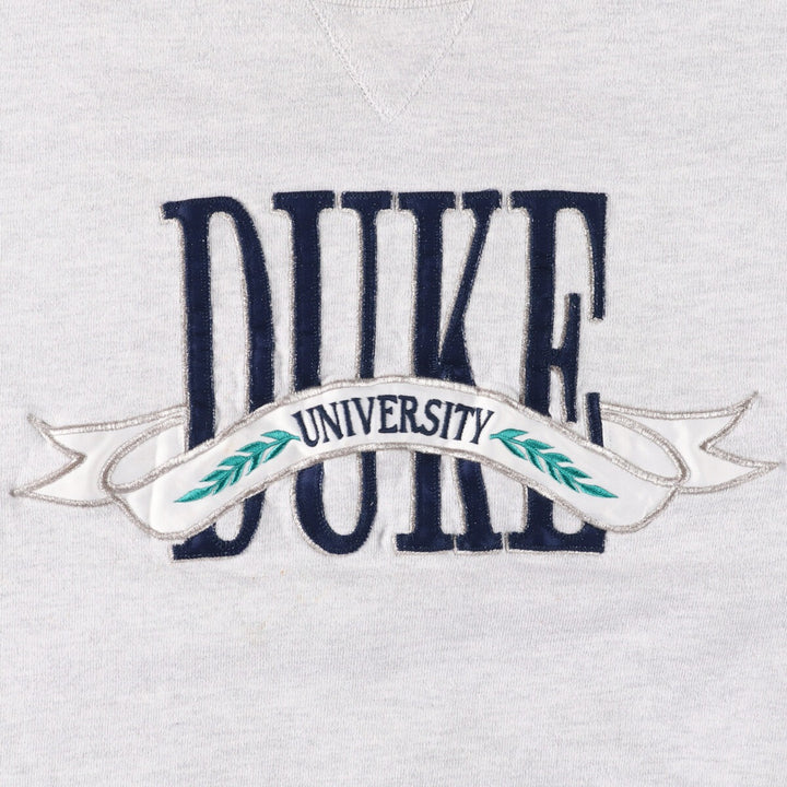 90'S Russell High Cotton College Sweatshirt, Made in USA, Men's Size Medium, Vintage cotton pale white type Vintage Second Hand