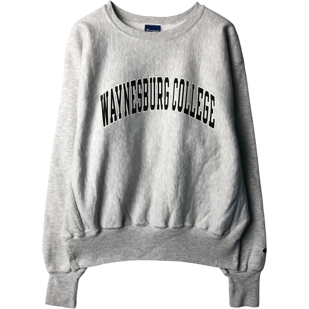 2000'S Champion Reverse Weave College Sweatshirt, Men's Size L unclear gray type Vintage Second Hand