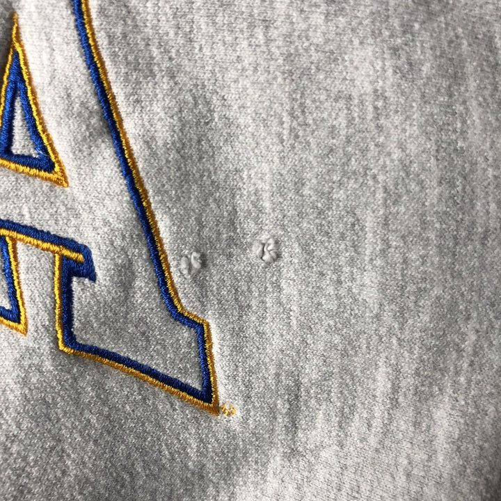 90'S Champion UCLA College Sweatshirt, Men's Size L unclear gray type Vintage Second Hand